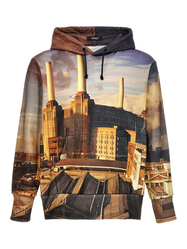 UNDERCOVER: Sweatshirts & Sweaters - Undercover x pink floyd hoodie