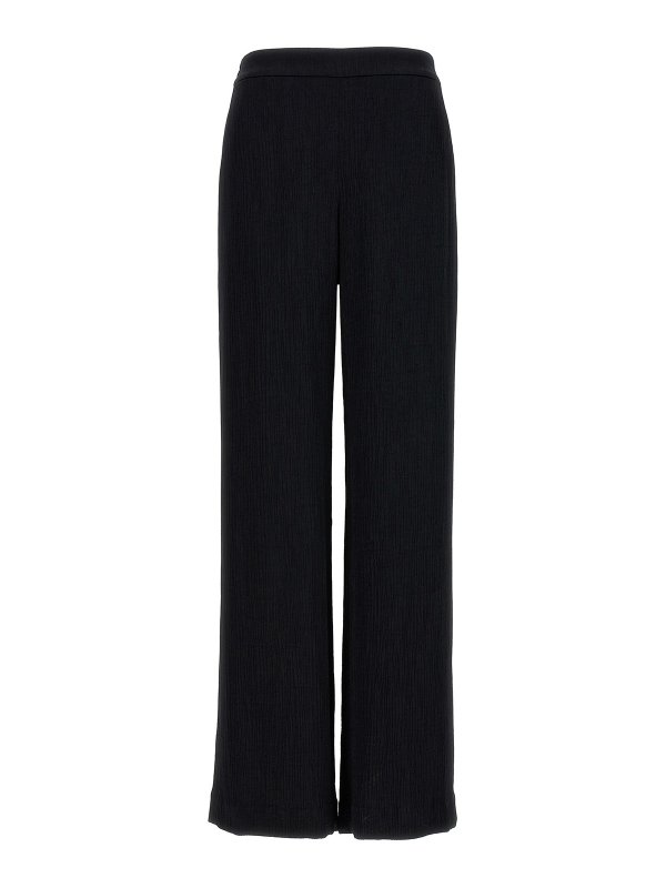 EMANUEL UNGARO: カジュアルトラウザー - カジュアルパンツ - 黒