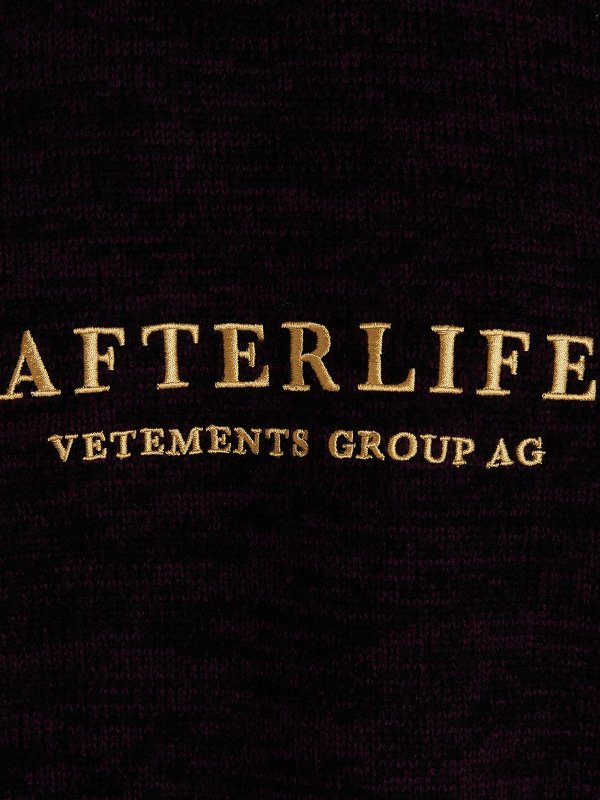 Rundhalspullover - Lila shop online: VETEMENTS