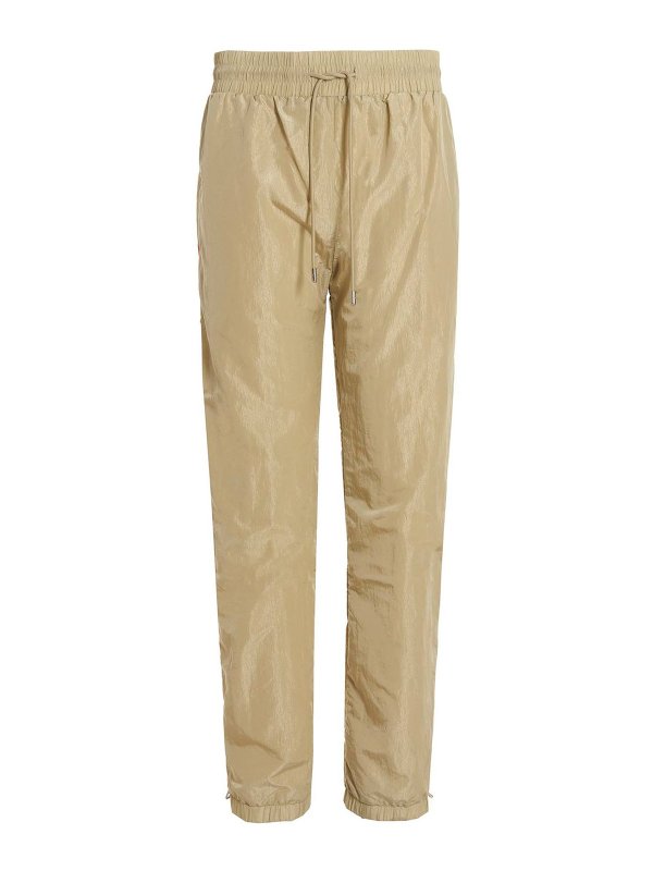 JUST DON: casual trousers - Logo embroidery pants