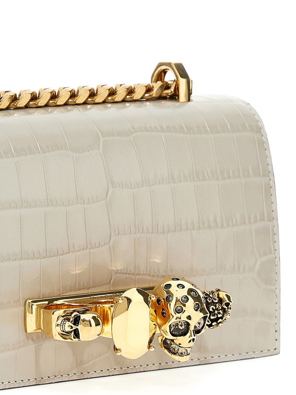 The Best Shops ALEXANDER MCQUEEN: クロスボディバッグ - クロスボディバッグ - グレー