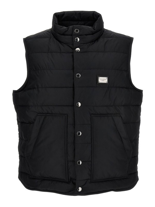DOLCE & GABBANA: Chalecos - Chaleco - Negro
