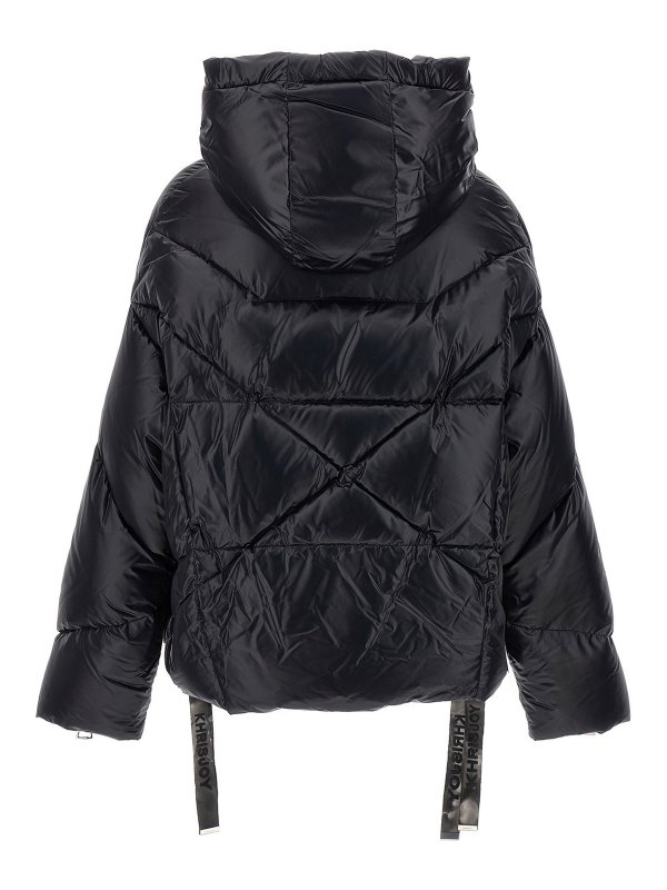KHRISJOY: padded jackets online - chris iconic shiny down jacket