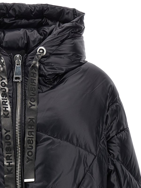 The Best Shops KHRISJOY: padded jackets - chris iconic shiny down jacket