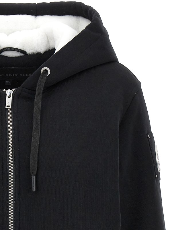 Sweatshirts u0026 Sweaters Moose Knuckles - classic bunny hoodie - M33LS636244