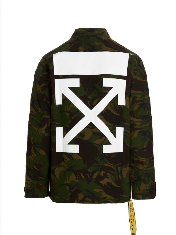 giacca da campo shop online: OFF-WHITE