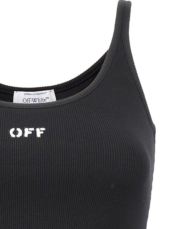 The Best Shops OFF-WHITE: Tops y camisetas sin mangas - Top - Negro