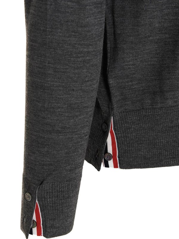 4 bar sweater shop online: THOM BROWNE
