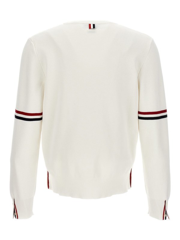 THOM BROWNE: maglia collo rotondo online - Felpa