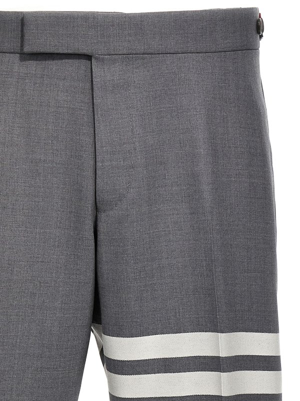 The Best Shops THOM BROWNE: カジュアルトラウザー - カジュアルパンツ - グレー