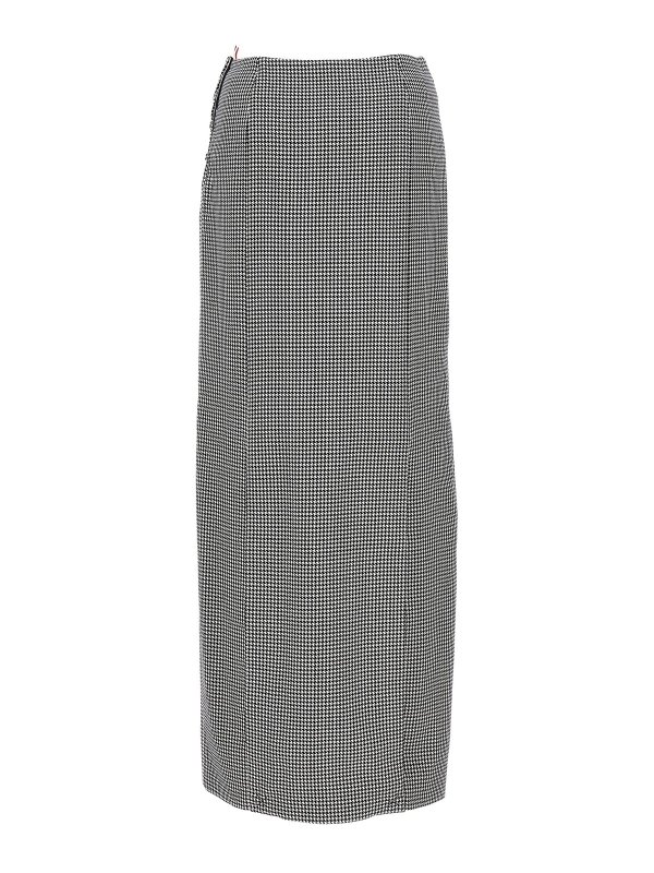 THOM BROWNE: Knielange und Midi Röcke online - Midirock - Weiß