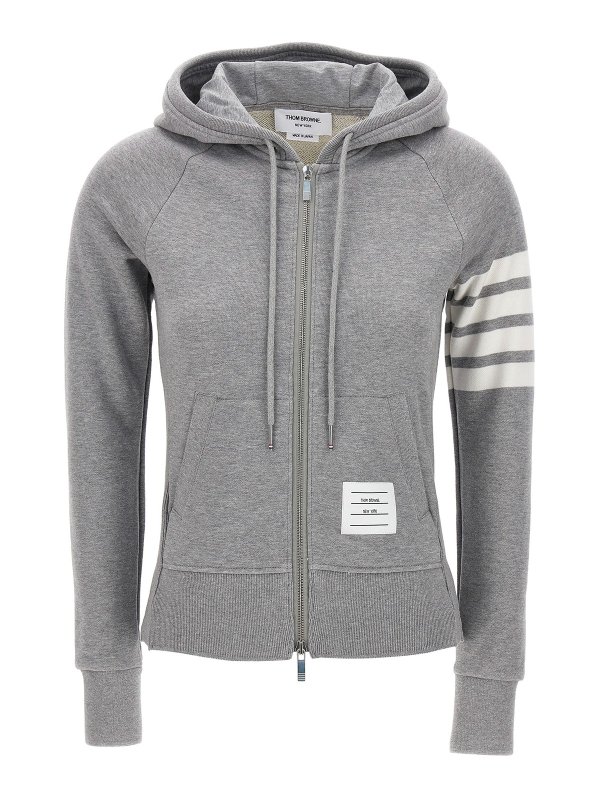 THOM BROWNE: Sweatshirts und Pullover - Sweatshirt - Grau
