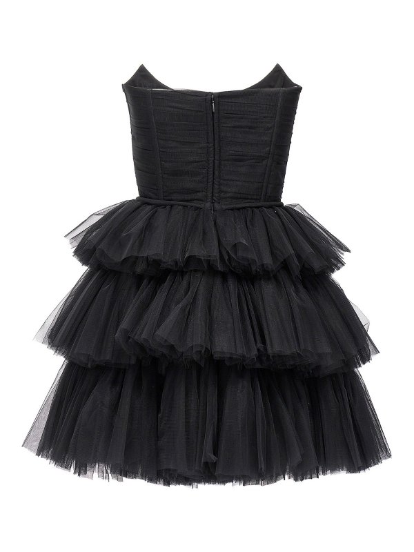 19:13 DRESSCODE: knee length dresses online - Flounced tulle dress