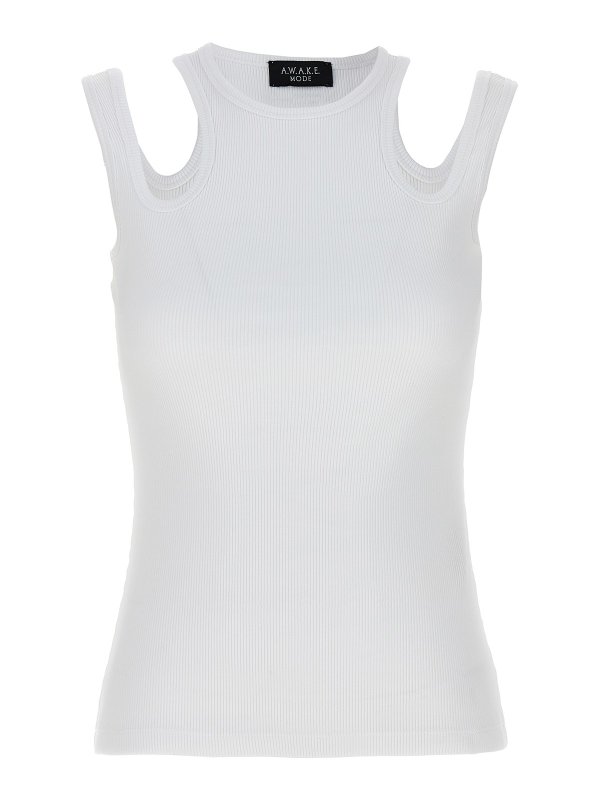 A.W.A.K.E. MODE: Tops & Tank tops - Multi strap tank top