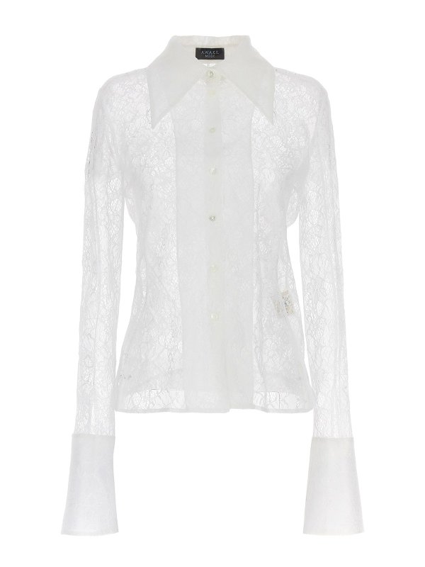 A.W.A.K.E. MODE: camicie - Camicia in pizzo
