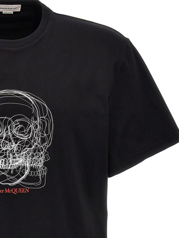 The Best Shops ALEXANDER MCQUEEN: Tシャツ - Tシャツ - 黒