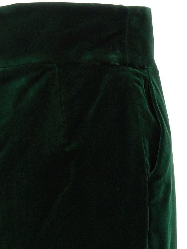 Velvet midi skirt shop online: ALEXANDRE VAUTHIER