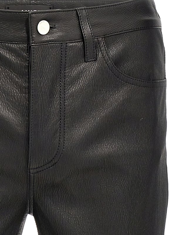 The Best Shops AMIRI: leather trousers - Leather pants