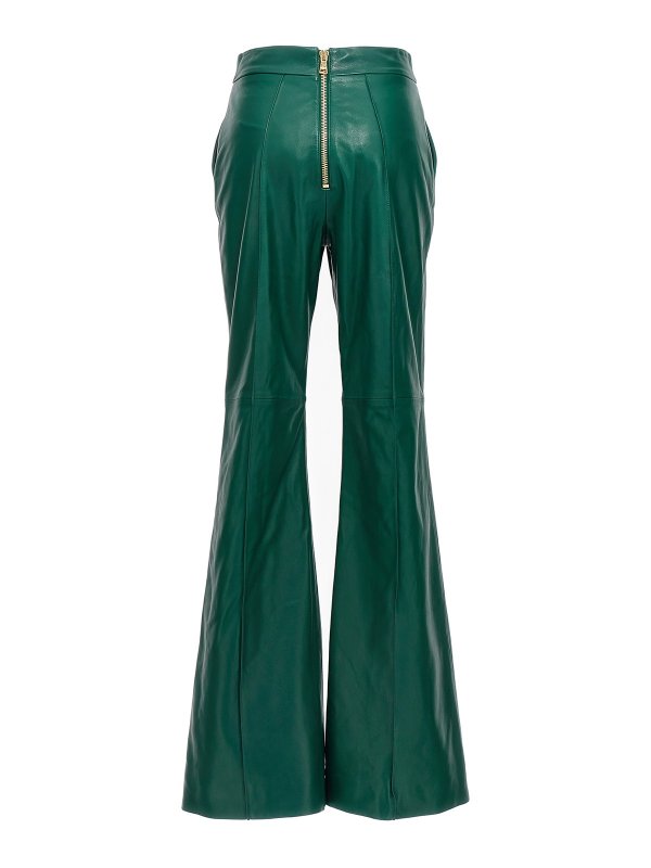 Balmain: Lederhosen online - Lederhose - Grün