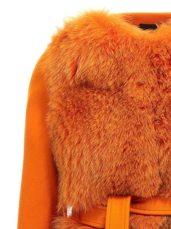 The Best Shops Blancha: ニーレングスコート - 膝丈コート - オレンジ