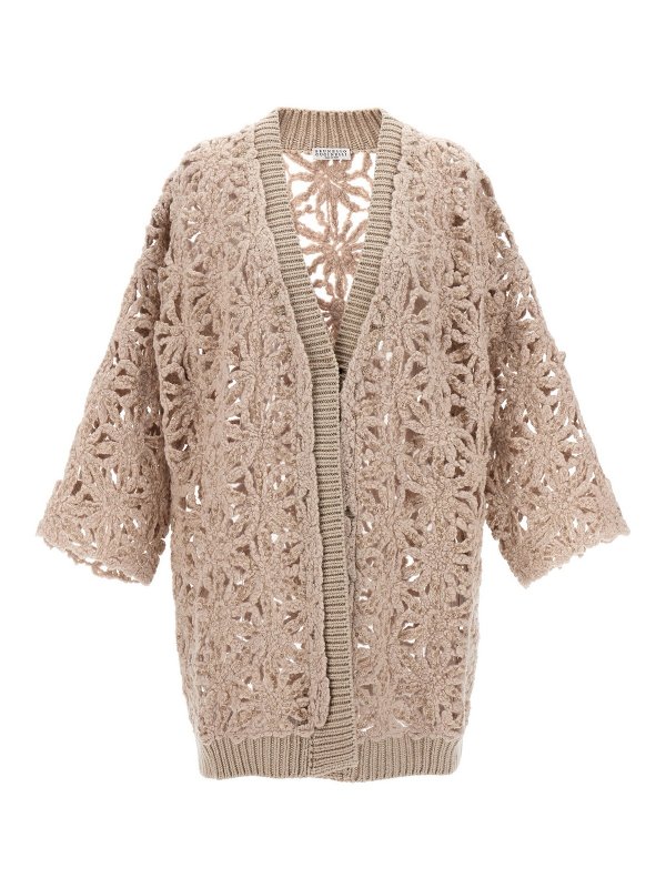 BRUNELLO CUCINELLI: cardigans - Sequin cardigan
