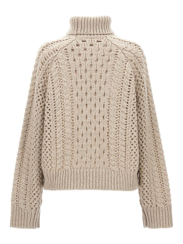 BRUNELLO CUCINELLI: カーディガン online - カーディガン - ベージュ