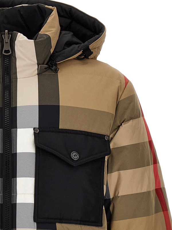 Rutland reversible down jacket shop online: BURBERRY