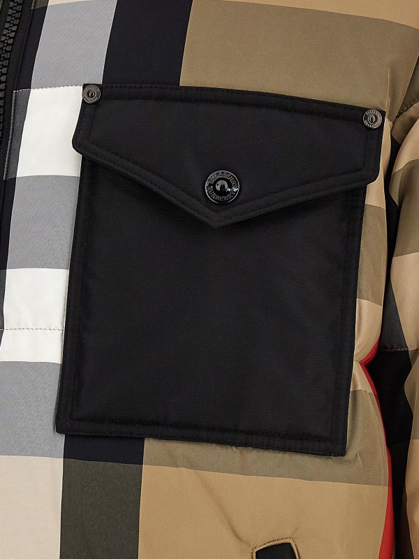 BURBERRY buy online Rutland reversible down jacket