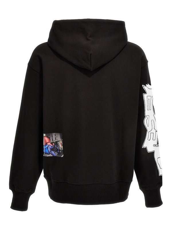 DIESEL: Sweatshirts & Sweaters online - Macs hood hoodie