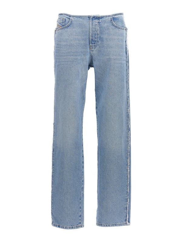 DIESEL: straight leg jeans - D-ark jeans