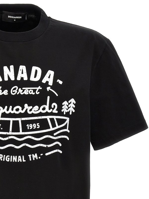 The Best Shops DSQUARED2: t-shirts - Logo print T-shirt