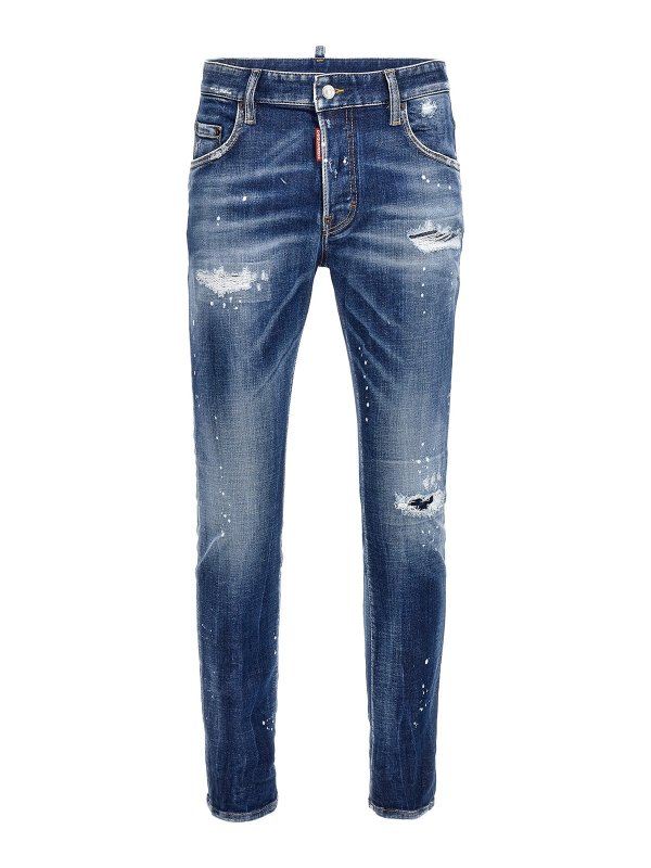 DSQUARED2: straight leg jeans - Super twinky jeans