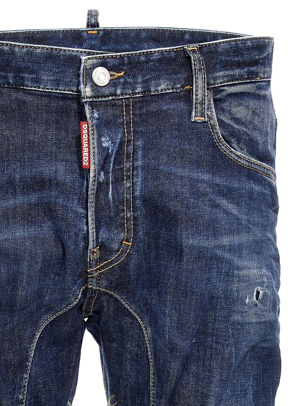 The Best Shops DSQUARED2: Jeans Rectos - Vaqueros Rectos - Azul