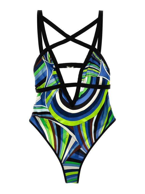 EMILIO PUCCI: Badeanzüge - Badeanzug - Bunt