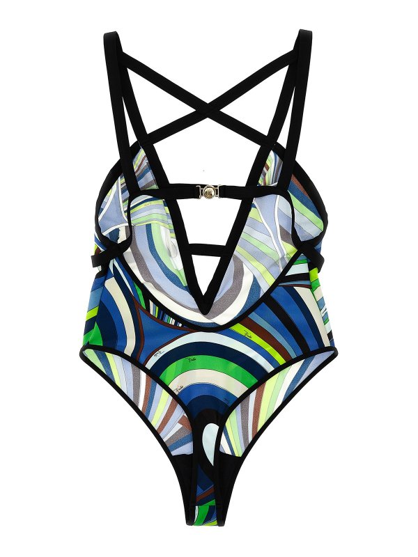 EMILIO PUCCI: Badeanzüge online - Badeanzug - Bunt