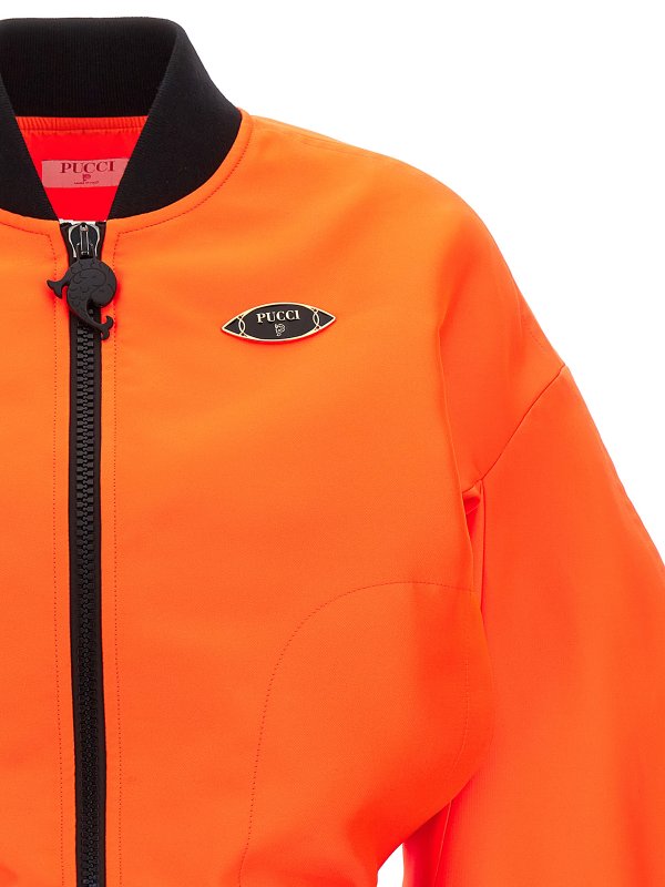 The Best Shops EMILIO PUCCI: Bombers - Bomber - Orange