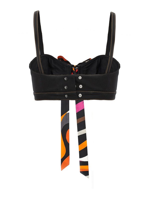 EMILIO PUCCI: トップス＆タンクトップ online - トップ/タンクトップ - 黒