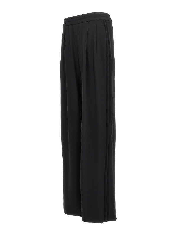 The Best Shops ERMANNO SCERVINO: カジュアルトラウザー - カジュアルパンツ - 黒