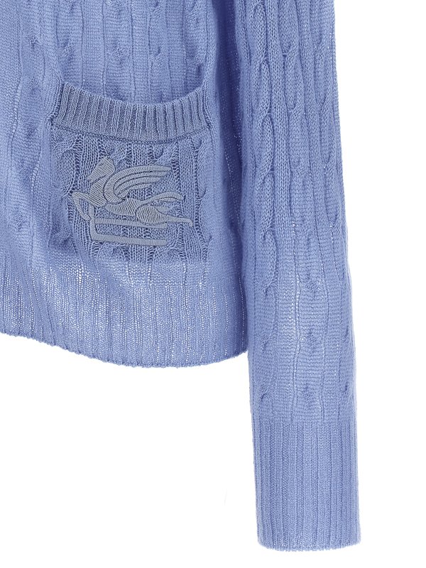 Cardigan - Hellblau shop online: ETRO
