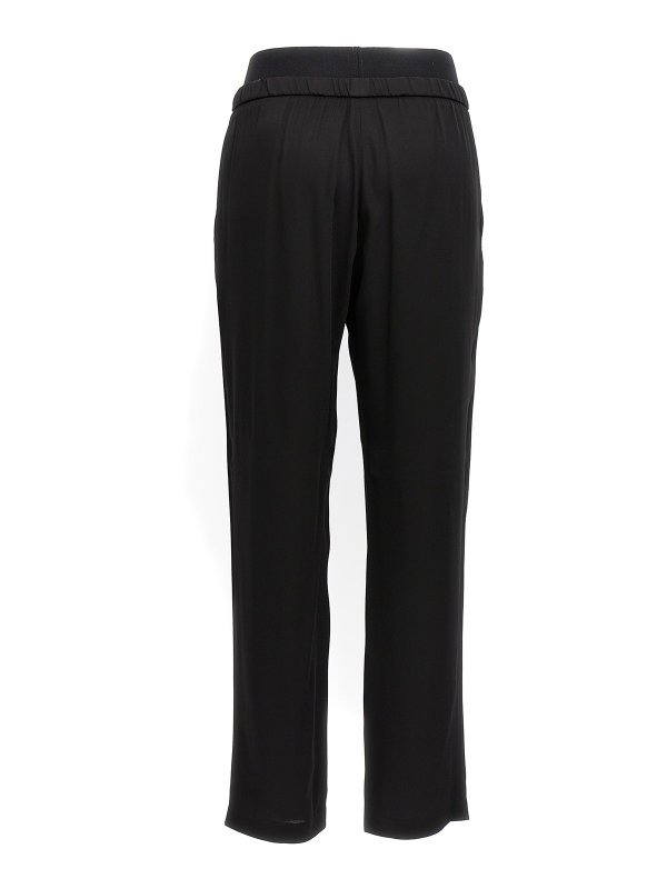 FABIANA FILIPPI: カジュアルトラウザー online - カジュアルパンツ - 黒