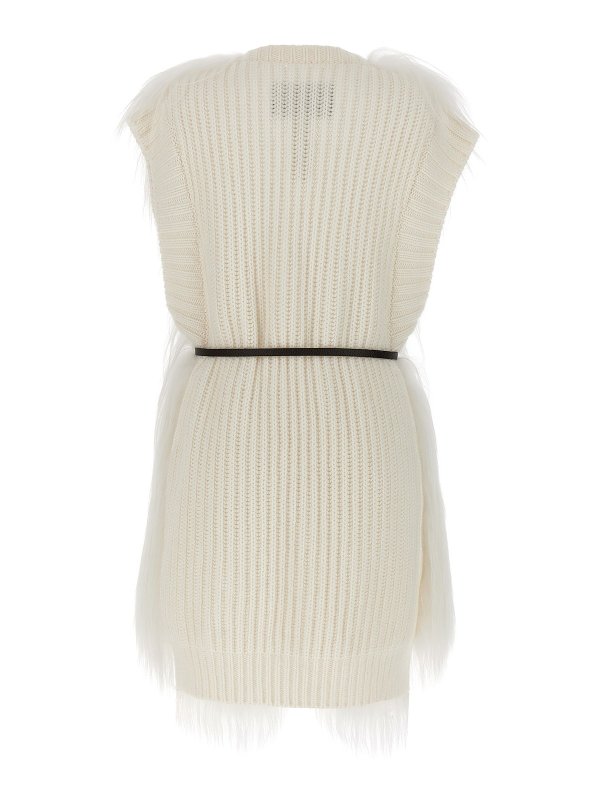 FABIANA FILIPPI: vests online - Fur appliqu vest