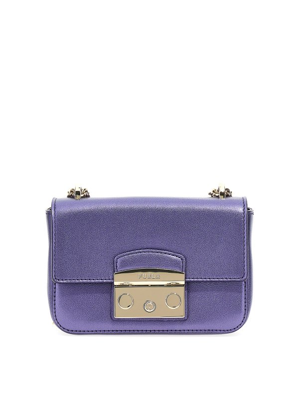 FURLA: クロスボディバッグ - クロスボディバッグ - 紫