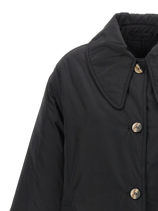 The Best Shops GANNI: ダウン・ハイテクジャケット - ダウンジャケット - 黒