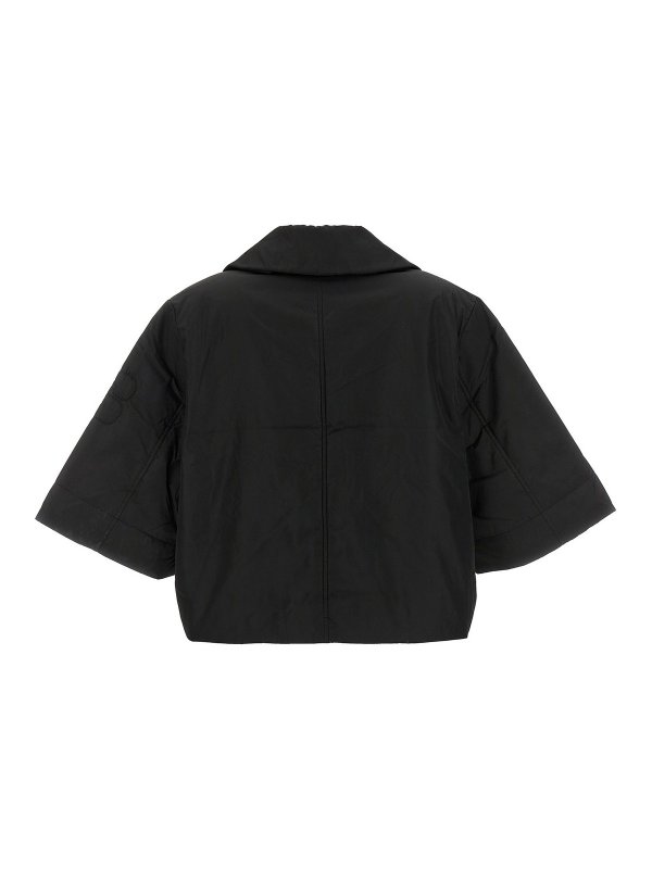 GANNI: padded jackets online - Short puffer jacket