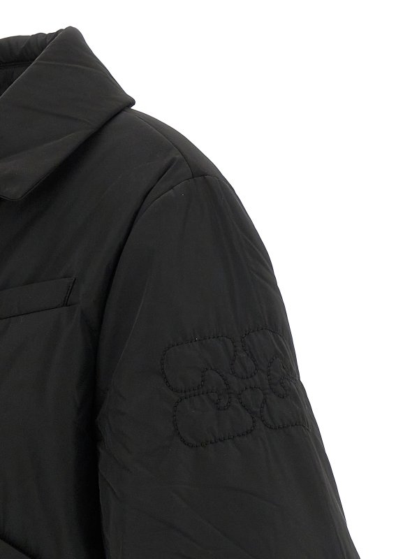 Short puffer jacket shop online: GANNI