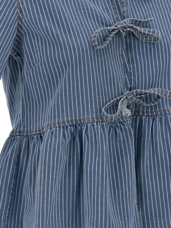 ブラウス - ライトブルー shop online: GANNI