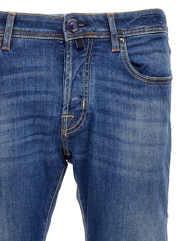 The Best Shops JACOB COHEN: Jeans Rectos - Vaqueros Rectos - Azul