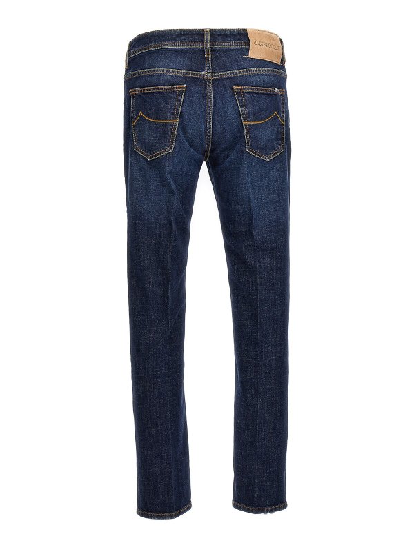 JACOB COHEN: straight leg jeans online - Scott jeans