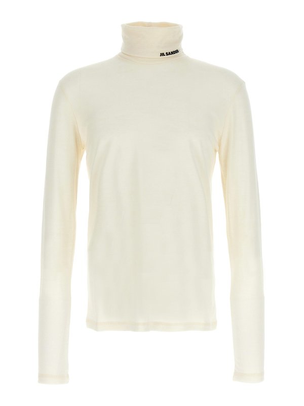 JIL SANDER: cardigans - Turtleneck sweater