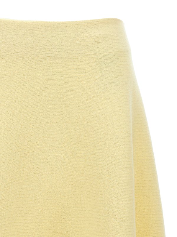 The Best Shops JIL SANDER: Jupes midi et au genou - Jupe Midi - Jaune